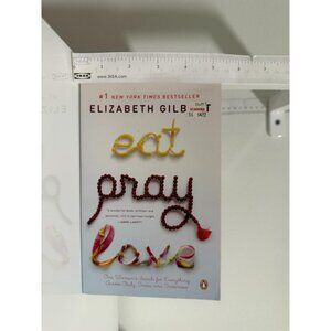 Eat Pray Love Book By Elizabeth Gilbert Paperback 334 Pages Copyright 2006
